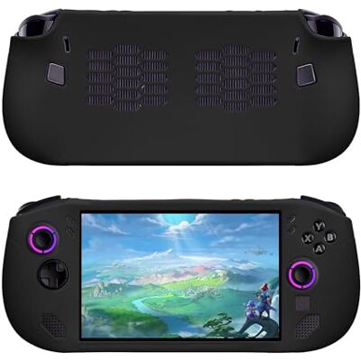 kwmobile Custodia flessibile in silicone compatibile con Lenovo Legion Go S 2025 Cover protettiva per console portatile – nero kwmobile Custodia flessibile in silicone compatibile con Lenovo Legion Go S 2025 Cover protettiva per console portatile – nero