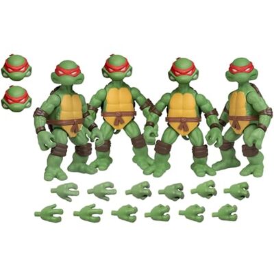 Mezco Teenage Mutant Ninja Turtles figurines Teenage Mutant Ninja Turtles Deluxe Set 8 cm Mezco Teenage Mutant Ninja Turtles figurines Teenage Mutant Ninja Turtles Deluxe Set 8 cm