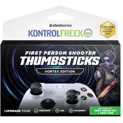 SteelSeries KontrolFreek FPS Freek Vortex for Xbox One and Xbox Series X Controller Nero SteelSeries KontrolFreek FPS Freek Vortex for Xbox One and Xbox Series X Controller Nero