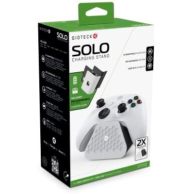 Gioteck Solo Charging Stand For Xbox Series X S & Xbox One Wireless Controller Gioteck Solo Charging Stand For Xbox Series X S & Xbox One Wireless Controller