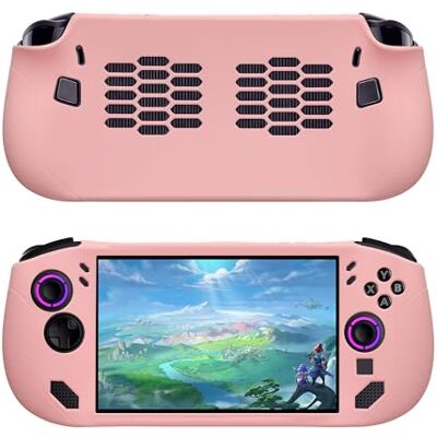kwmobile Custodia flessibile in silicone compatibile con Lenovo Legion Go S 2025 Cover protettiva per console portatile – rosa antico kwmobile Custodia flessibile in silicone compatibile con Lenovo Legion Go S 2025 Cover protettiva per console portatile – rosa antico