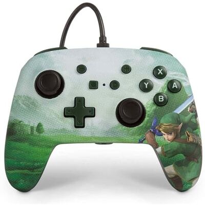 PowerA Controller cablato avanzato per Nintendo Switch Link Hyrule PowerA Controller cablato avanzato per Nintendo Switch Link Hyrule