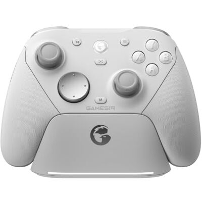GameSir G7 Pro 8K Controller Esports Wireless per PC – Bianco 8000Hz via wireless 2,4 GHz e cavo, latenza 0,25 ms, stick TMR, 4 pulsanti macro e controllo del movimento a 6 assi GameSir G7 Pro 8K Controller Esports Wireless per PC – Bianco 8000Hz via wireless 2,4 GHz e cavo, latenza 0,25 ms, stick TMR, 4 pulsanti macro e controllo del movimento a 6 assi