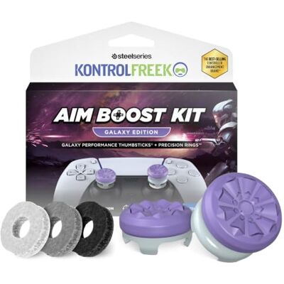 SteelSeries KontrolFreek Aim Boost Kit Galaxy Purple per controller PlayStation 5 e PlayStation 4 Viola SteelSeries KontrolFreek Aim Boost Kit Galaxy Purple per controller PlayStation 5 e PlayStation 4 Viola