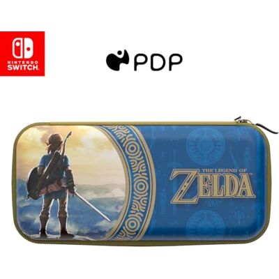 PDP Custodia da viaggio Hyrule Blue, Hyrule Blue, Blu e giallo PDP Custodia da viaggio Hyrule Blue, Hyrule Blue, Blu e giallo
