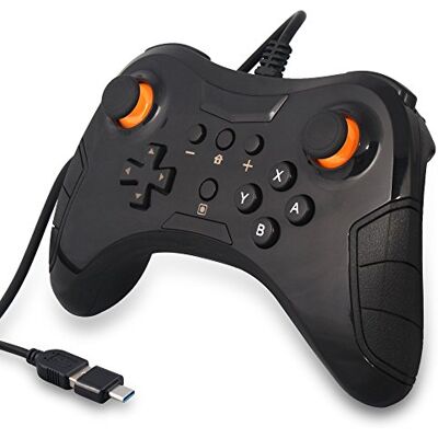 OSTENT Joystick per controller Gamepad USB Pro cablato per Nintendo Switch Sony PS3 per PC Android OSTENT Joystick per controller Gamepad USB Pro cablato per Nintendo Switch Sony PS3 per PC Android