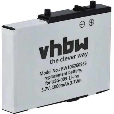 vhbw batteria compatibile con Nintendo DS Lite console di gioco 900 mAh, 3,7 V, Li-Ion vhbw batteria compatibile con Nintendo DS Lite console di gioco 900 mAh, 3,7 V, Li-Ion