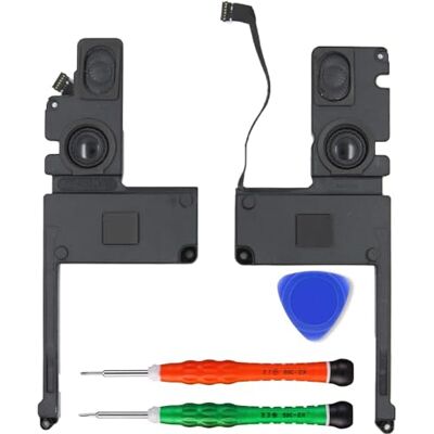 MMOBIEL Set di altoparlanti sinistro e destro di ricambio compatibile con MacBook Pro 15" Retina A1398 No. 609-0336-A 2012-2015 MMOBIEL Set di altoparlanti sinistro e destro di ricambio compatibile con MacBook Pro 15" Retina A1398 No. 609-0336-A 2012-2015
