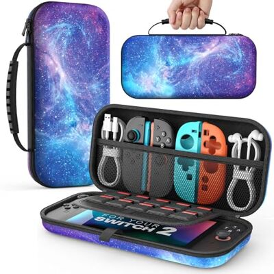 MoKo Custodia per Nintendo Switch 2 2025 con 10 Slot per Cartucce e Tasche MoKo Custodia per Nintendo Switch 2 2025 con 10 Slot per Cartucce e Tasche