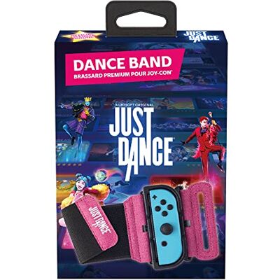 SUBSONIC Just Dance 2023, Dance band ufficiale, Polsino elastico regolabile per controller JoyCon con alloggiamento per Joy-Con nintendo Switch, Rosa SUBSONIC Just Dance 2023, Dance band ufficiale, Polsino elastico regolabile per controller JoyCon con alloggiamento per Joy-Con nintendo Switch, Rosa
