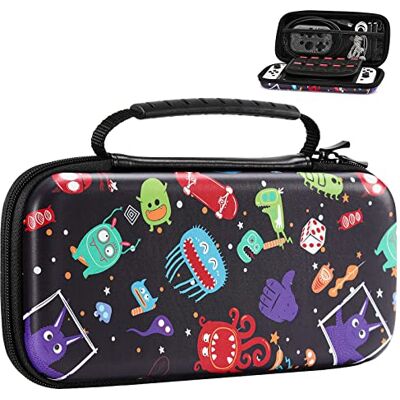 MoKo Custodia da Trasporto Compatibile con Nintendo Switch OLED/Switch MoKo Custodia da Trasporto Compatibile con Nintendo Switch OLED/Switch
