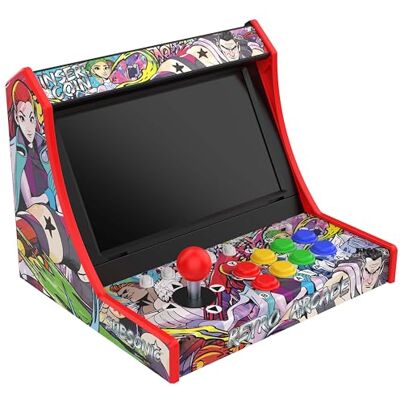 SUBSONIC Mini Cabinato Arcade per Switch 2, Switch OLED e Switch Docking Station per Console Nintendo con Joystick e 8 Pulsanti per Trasformare la Console Nintendo in un Cabinato Arcade SUBSONIC Mini Cabinato Arcade per Switch 2, Switch OLED e Switch Docking Station per Console Nintendo con Joystick e 8 Pulsanti per Trasformare la Console Nintendo in un Cabinato Arcade
