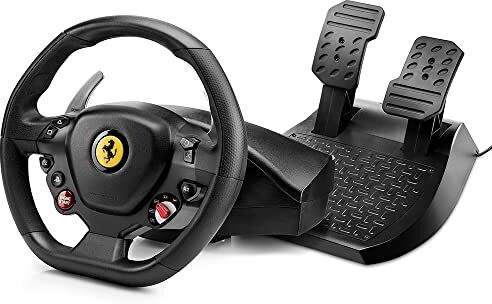 Thrustmaster T80 Ferrari 488 GTB Racing Steering Wheel Edition PS5/PS4/PC Autorizzato ufficialmente dalla Ferrari