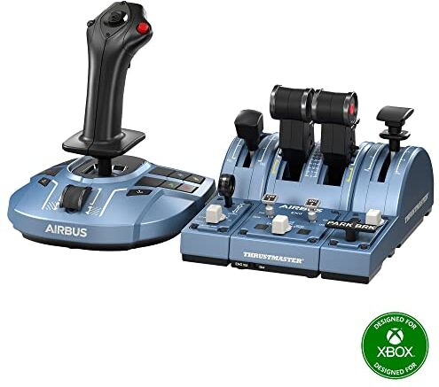 Thrustmaster TCA Captain Pack X Airbus Edition Su Licenza Ufficiale per Xbox Series X S e PC, Ambidestro, Funzione Aereo di Linea Integrata