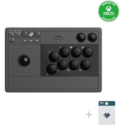 8Bitdo Arcade Stick For Xbox & PC (Windows 10) Black 8Bitdo Arcade Stick For Xbox & PC (Windows 10) Black