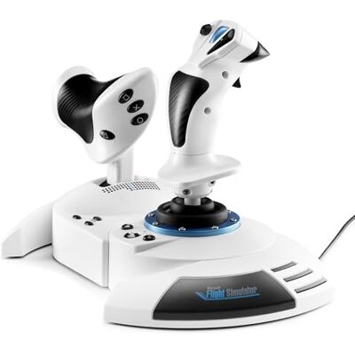 Thrustmaster T.Flight Hotas 5 Microsoft Flight Simulator Edition PS5 e PC Su licenza ufficiale Microsoft Flight Simulator 2024 e Sony, joystick e manetta, sistema a doppio timone, regolabile Thrustmaster T.Flight Hotas 5 Microsoft Flight Simulator Edition PS5 e PC Su licenza ufficiale Microsoft Flight Simulator 2024 e Sony, joystick e manetta, sistema a doppio timone, regolabile
