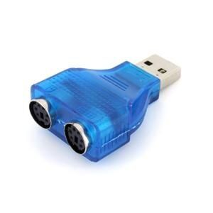 KALEA-INFORMATIQUE Adattatore USB PS/2 per collegare Una Tastiera e Un Mouse PS2 a Una Porta USB