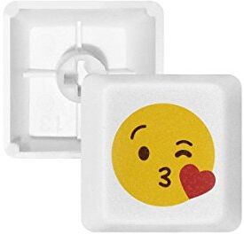 OFFbb Love you Yellow cute online chat Emoji PBT per tastiera meccanica bianco OEM n. marcato stampa R4