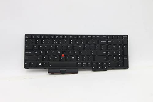 Lenovo FRU CS20 P Keyboard Num BL (Transimage) US English Euro, FRU5N20Z74847 ((Transimage) US English Euro 5N20Z74847, Keyboard, US English, ThinkPad P15 Gen 1 (20ST, 20SU))