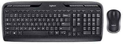 Logitech MK330 Kit Tastiera e Mouse, Layout Turco ‎Qwertz, Nero