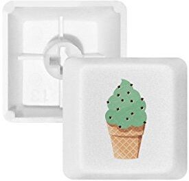 DIYthinker Verde avena Ice Cream Illustration PBT per tastiera meccanica bianco OEM n. marcato stampa multicolore MultiColor R2