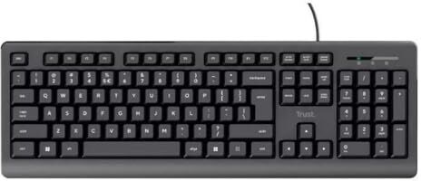 Trust Tastiera 24639 Nero Inglese US QWERTY