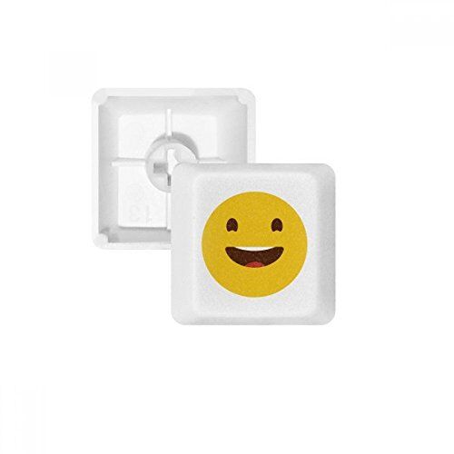 OFFbb Happy Laugh Tappi per tastiera meccanica, con Emoji PBT, colore: giallo multicolore Multicolore R3