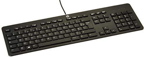 HP N3R87AT Black Wired Keyboard (French layout)