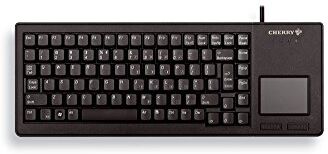 CHERRY G84-5500LPMES-0 Touchpad Keyboard Tastiera Ps/2, Grigio