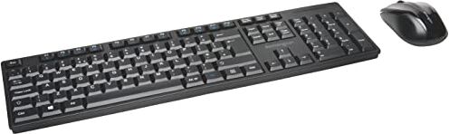 Kensington Set da scrivania wireless a basso profilo Pro Fit Nero Layout UK K75230UK