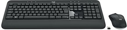 Logitech MK540 Advanced tastiera RF Wireless QWERTZ Ceco, Slovacco Black, Bianco