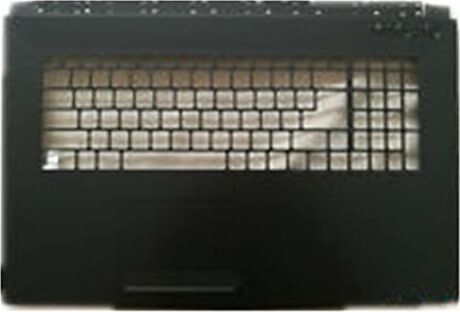 fqparts Replacement La Shell Attorno alla Tastiera C Conchiglia Shell & Touchpad per for MSI for CX70 (MS-1755) Nero