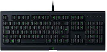 Razer Cynosa Lite, Tastiera da Gioco Essenziale, Programmabile, Illuminazione RGB, Tasti di Gioco, Roll-Over a 10 Tasti, Resistente agli Schizzi, Layout US, Nero