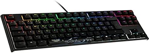 Ducky ONE 2 TKL PBT Gaming, MX-Blue, RGB LED Nero,