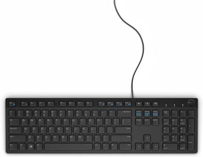 Dell KB216 580-ADHM Tastiera cablata Multimediale QWERTY Italiana, Nero