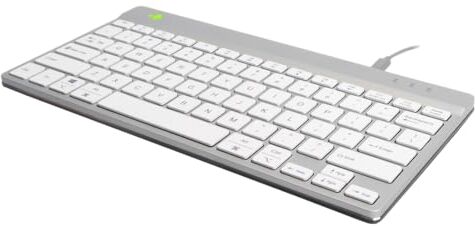 R Go Tools R-Go Tools Compact Break Tastiera ergonomica QWERTY (IT), Wired, W128444808 (Keyboard QWERTY (IT), Wired, White)