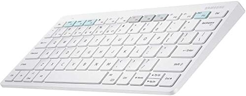 Samsung B3400UWE Multi Bluetooth Keyboard, White (White) (EJ-B3400UWEGEU)