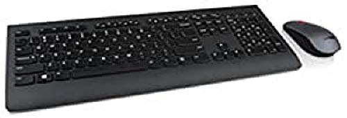 Lenovo Professional Wireless Keyboard e Mouse comboâ – US English con Euro Symbol