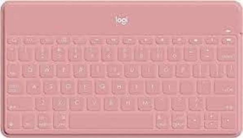 Logitech Keys-To-Go Tastiera Bluetooth, Layout Scandinavo QWERTY Rosa