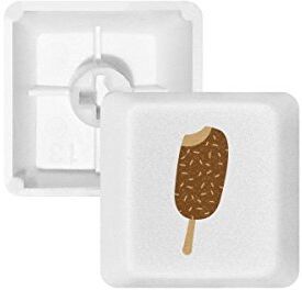 DIYthinker Cioccolato Croccante Dolce Gelato PBT Copritasti con Apertura per Tastiera Meccanica Bianco OEM Nessuna marcatura Stampa R3