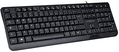 Mediacom Slim Keyboard CX2200 Tastiera PS/2, USB