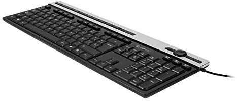 UNYKAch A 2930 tastiera USB QWERTY Nero, Argento