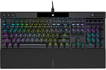 Corsair K70 RGB PRO tastiera da gioco meccanica, LED RGB retroilluminato, interruttori chiave CHERRY MX marrone, nero