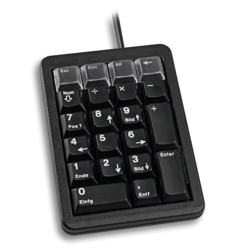 CHERRY G84-4700 KEYPAD, Layout Inglese, Tastiera cablata, Tasti programmabili Individualmente, Nero