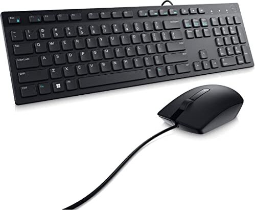 Dell Tastiera e mouse cablati KM300C