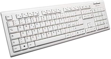 V7 USB LAYOUT ITALIANO tastiera USB + PS/2 QWERTY Bianco