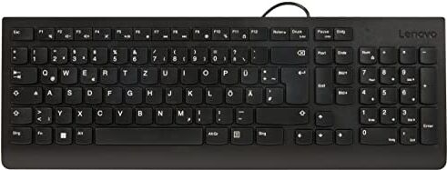 Lenovo Essential Tastiera USB QWERTZ Tedesco Nero