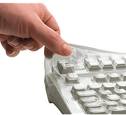 CHERRY WetEx®, Pellicola Protettiva Flessibile per Tastiera, Protezione affidabile Contro la contaminazione da liquidi, Polvere e corpi estranei, Compact Keyboard G80-1800