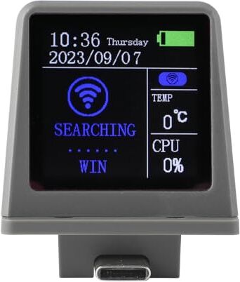 EPOMAKER RT100 Mini Display intelligente per tastiera meccanica RT100 (Gray)