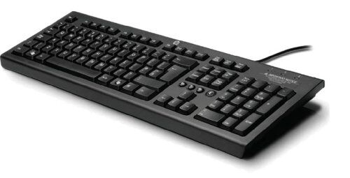 HP WZ972AA UUW Wired Keyboard Tastiera